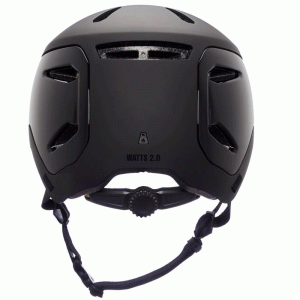 BERN WATTS 2.0 HELMET - MATTE BLACK