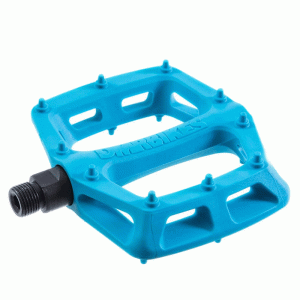 DMR V6 NYLON FLAT PEDALS - CYAN