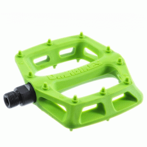 DMR V6 NYLON FLAT PEDALS - GREEN